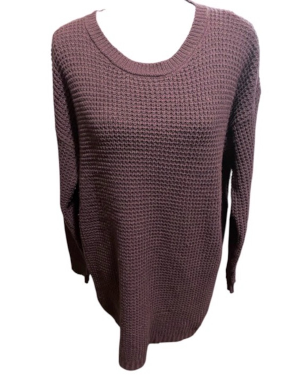 Zenana Waffle Knit Sweater